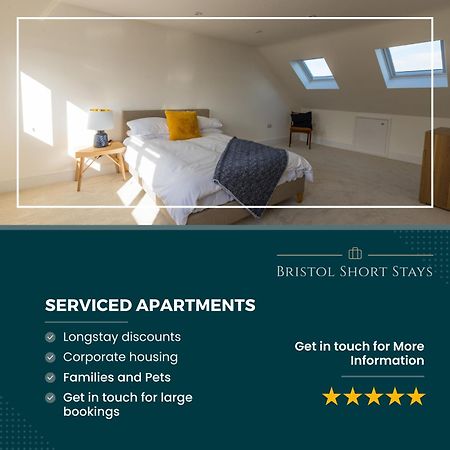 布里斯托Amazing New 3 Double Bed House In Staple Hill!公寓 外观 照片